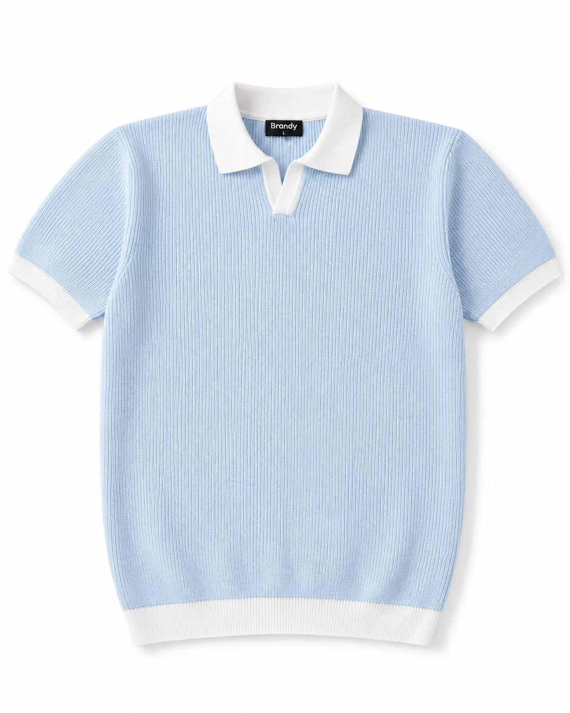 Blue short sleeve T-shirt