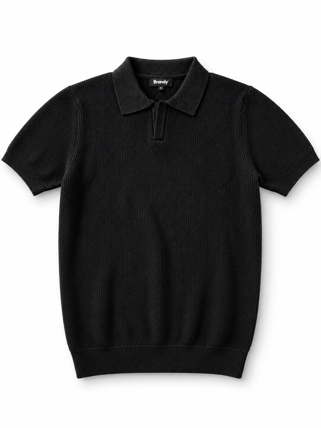 Black short sleeve T-shirt